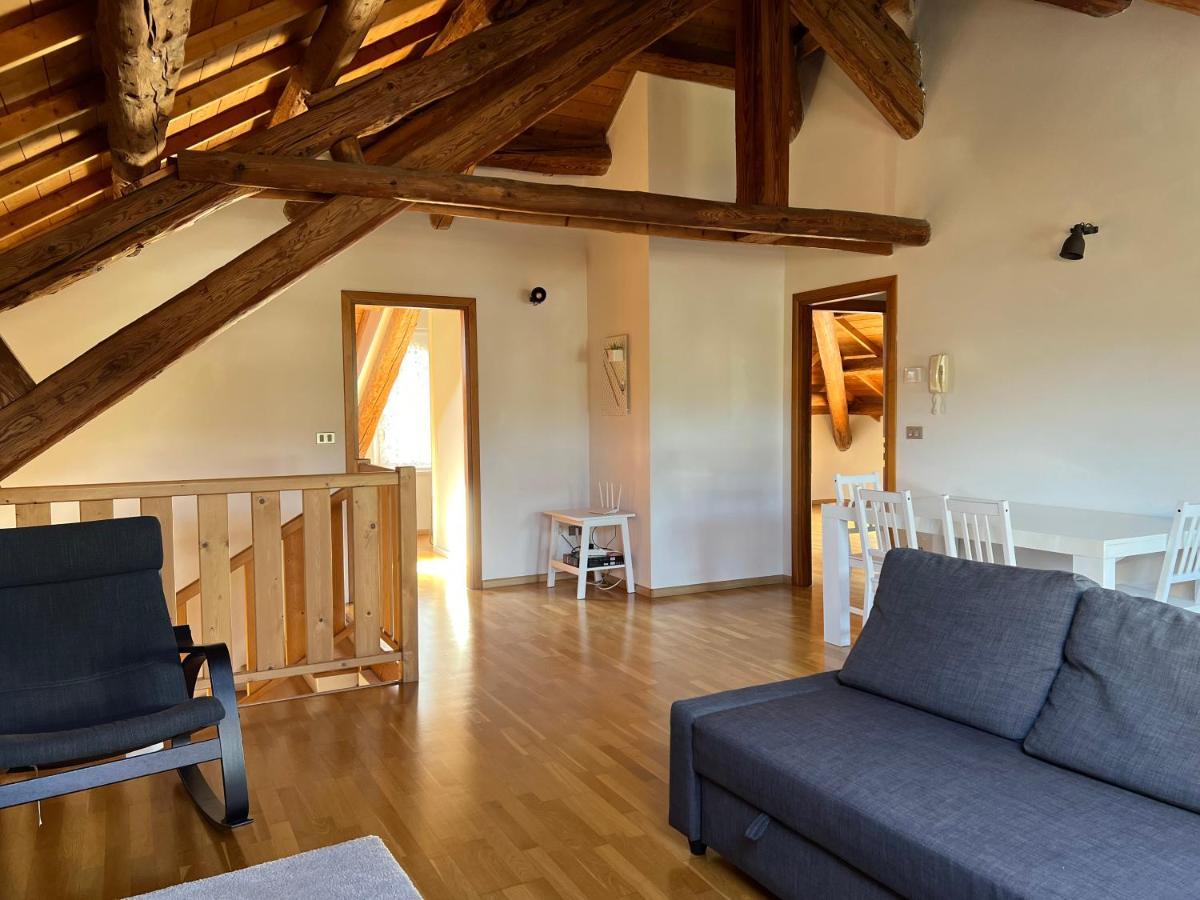 Visentin - Meraviglioso Attico In Legno Visome Exterior foto